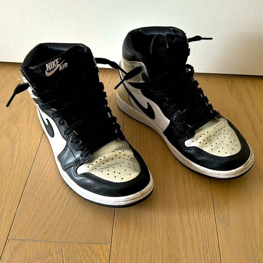 Nike Air Jordan 1 High OG (Black & Silver)